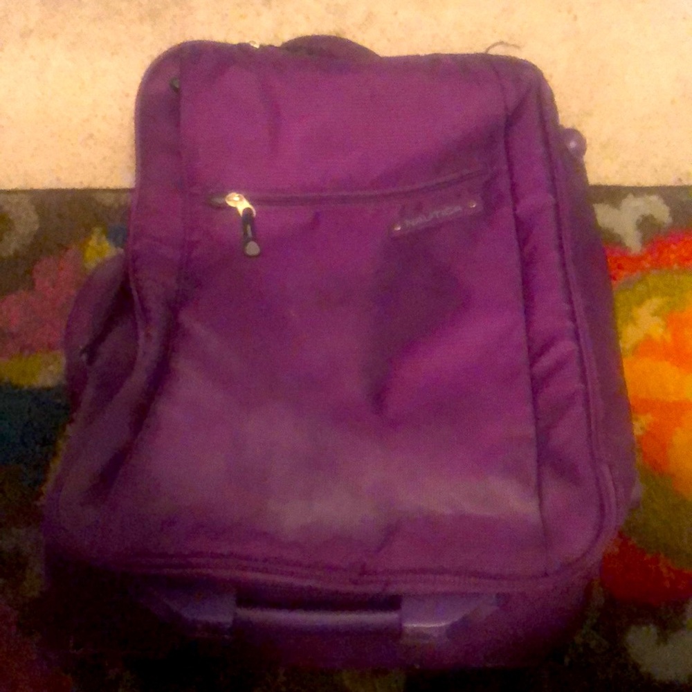PURPLE SUITCASE